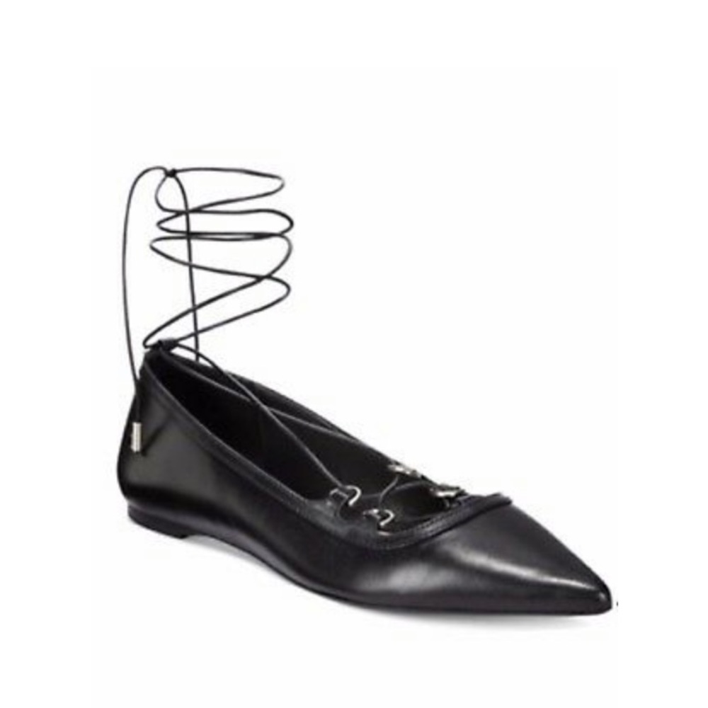Michael Kors Leather Flats Women’s 9